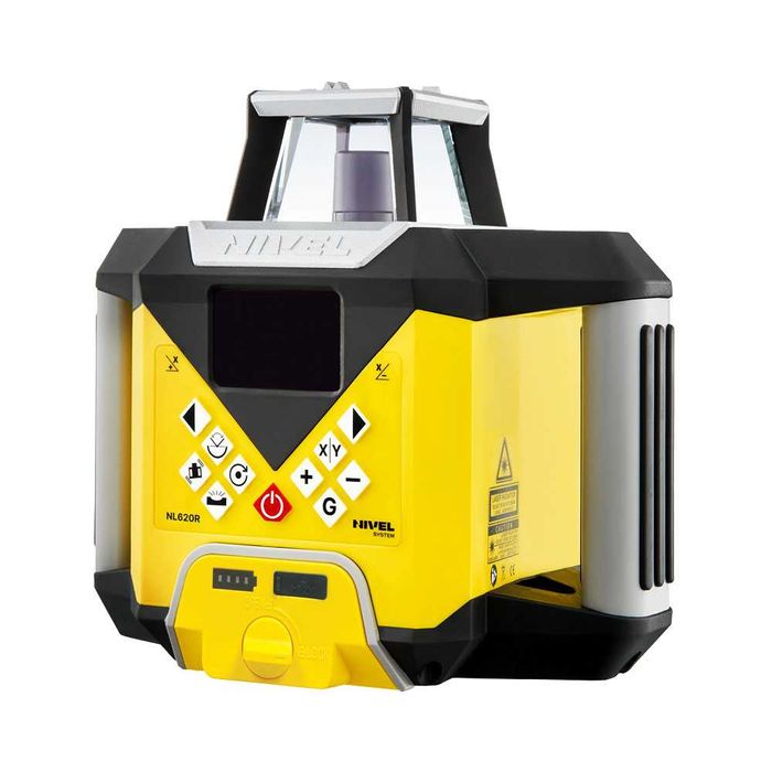 Nivel System Niwelator laserowy NL620R DIGITAL czerwony zestaw