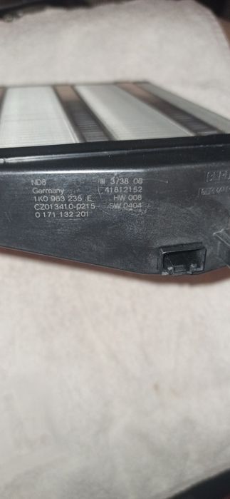 Nagrzewnica elektryczna po regeneracji VW Audi Seat