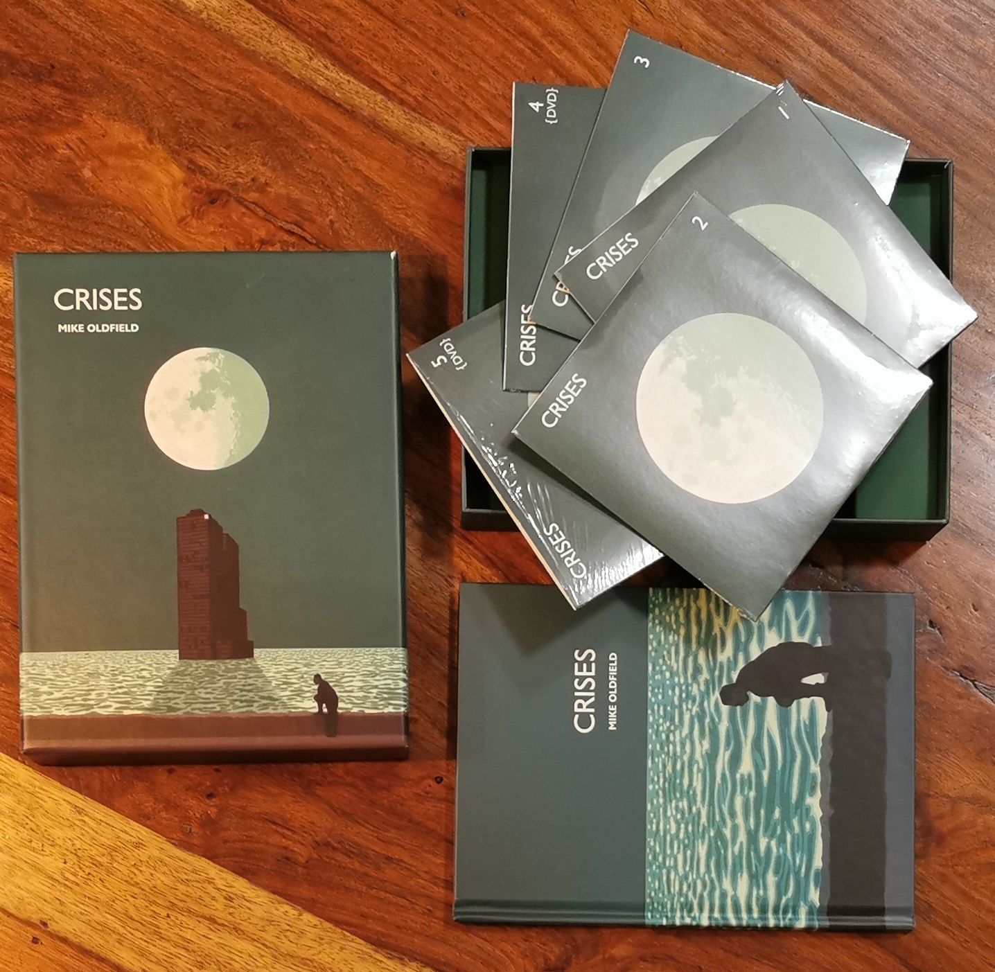 Mike Oldfield - Crises 3 CD / 2 DVD Super Deluxe Edition E 