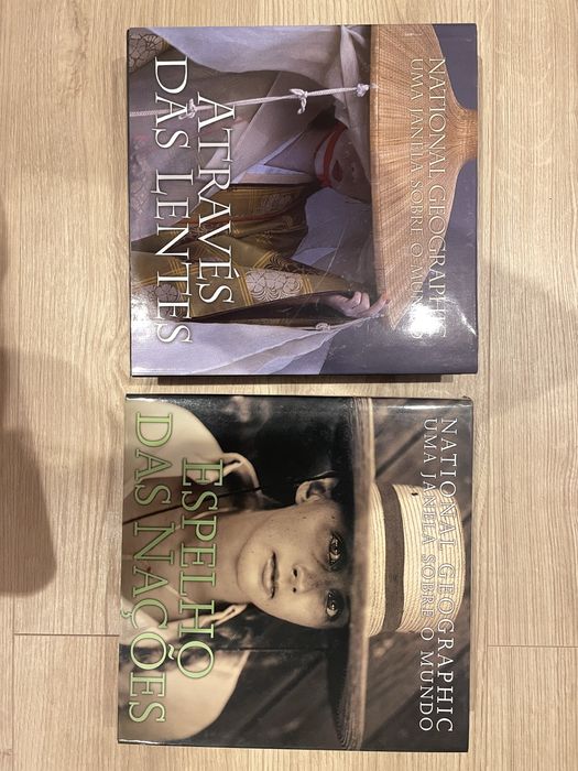 National Geographic - uma janela sobre o mundo - 2 livros