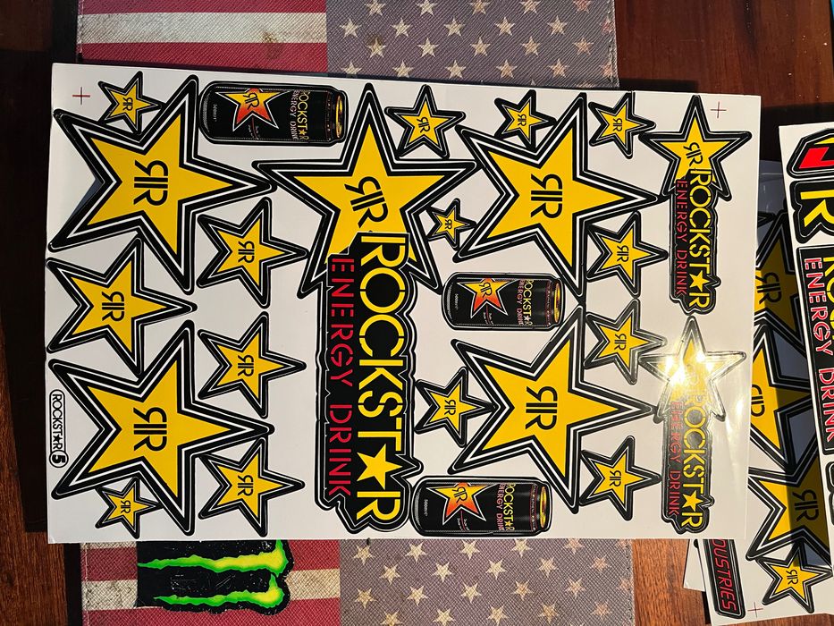Autocolantes Rockstar Novos