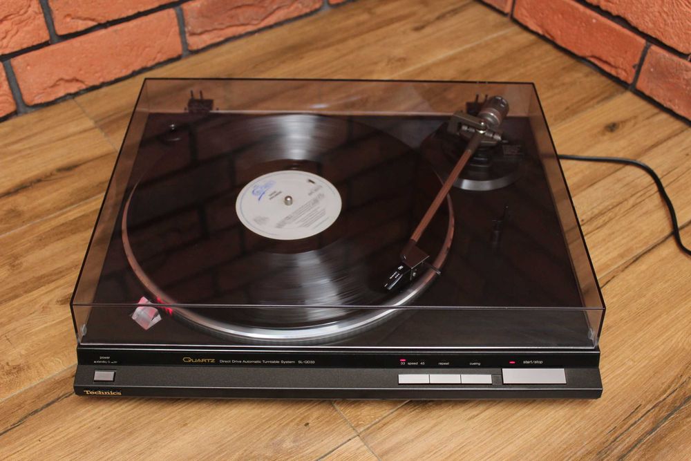 ‼️ *** Gramofon Technics SL-QD33 * Po Serwisie !  Direct * Quartz * P34 ‼️ Topowy model z serii