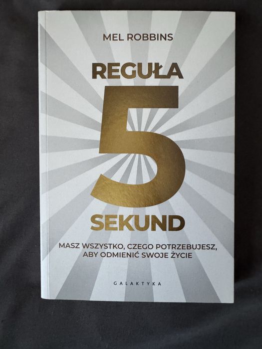 Książka “Reguła 5 sekund” - Mel Robbins