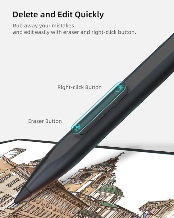 Стілус Metapen M1 Stylus Pen для Microsoft Surface, Asus, Dell, HP