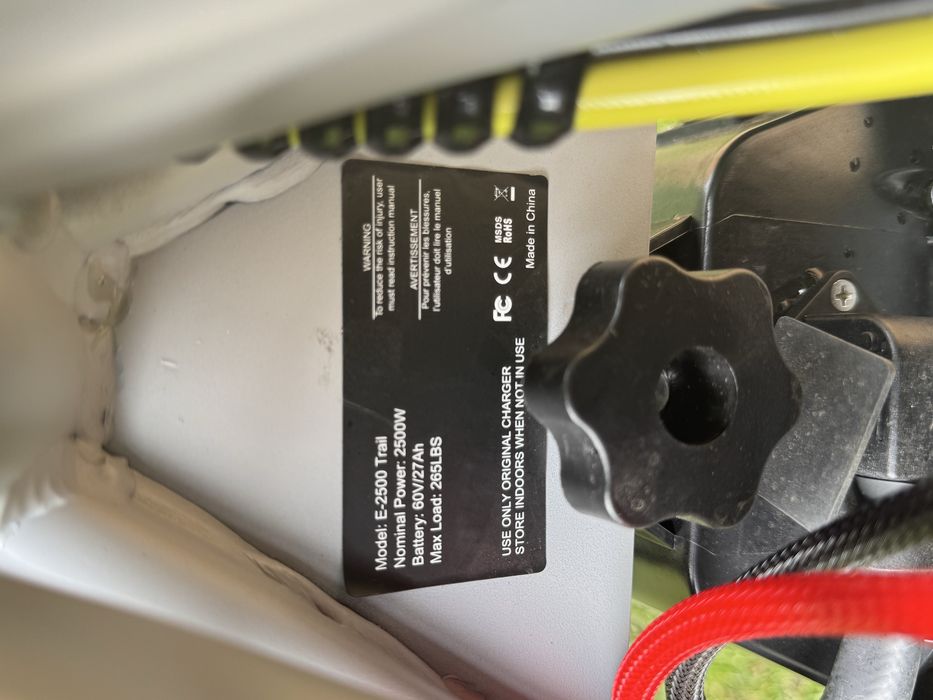 Діртбайк електричний Corso Storm E-2500 Trail SR-60515 (2500W, 60V/27Ah) запас 80км ДОСТАВКА БЕЗКОШТОВНА