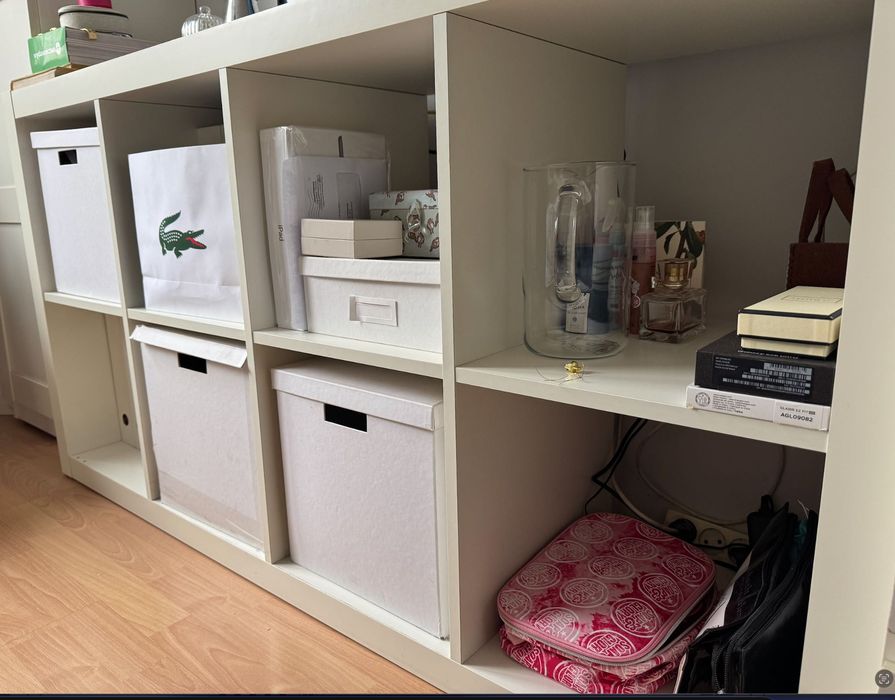 Meble IKEA białe , MALM, KALLAX komody, szafa, biurko, fotel