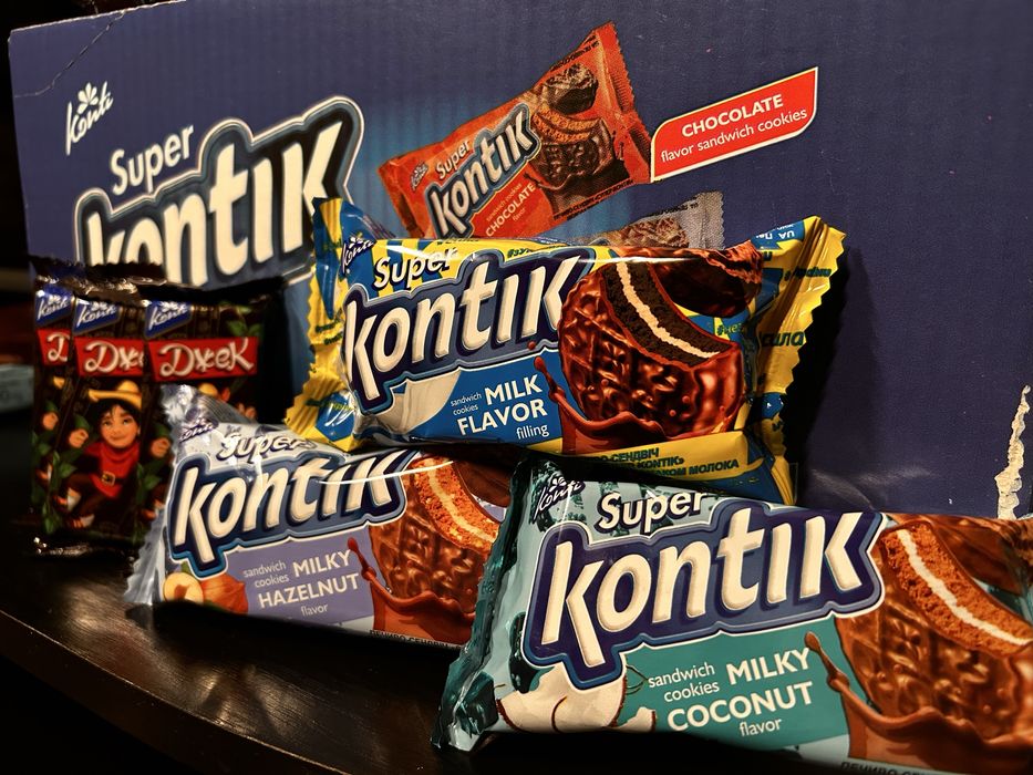 Печиво Рошен Орео/Вафлі Світоч Артек\TUC\Контік\Джек\Барні\Снікерс