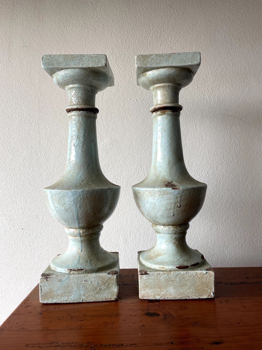 Castiçais de cerâmica | Lindos e Únicos