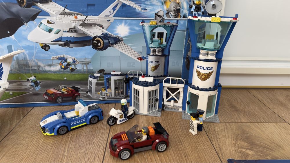Klocki Lego city 60210 unikat policja powietrzna samolot