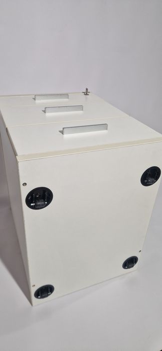 20x Szafka pod biurko kontenerek BALMA biały  na kółkach