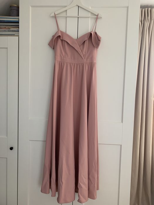 Sukienka Emo  - Elizabeth- pudrowy róż