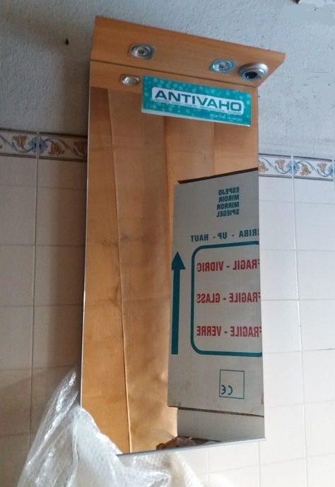 Espelho Casa de Banho 50x105cm com desembaciamento automático