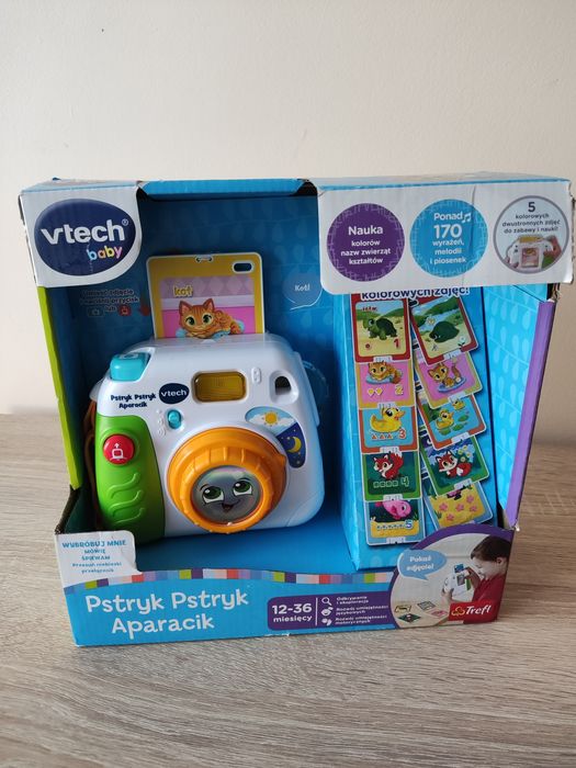 Zabawka edukacyjna Vtech pstryk pstryk aparacik