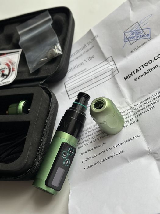 Тату машинка AMBITION VIBE Green