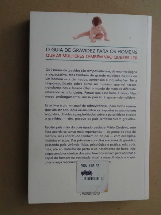 Vou Ser Pai de Mário Cordeiro - 1ª Edição