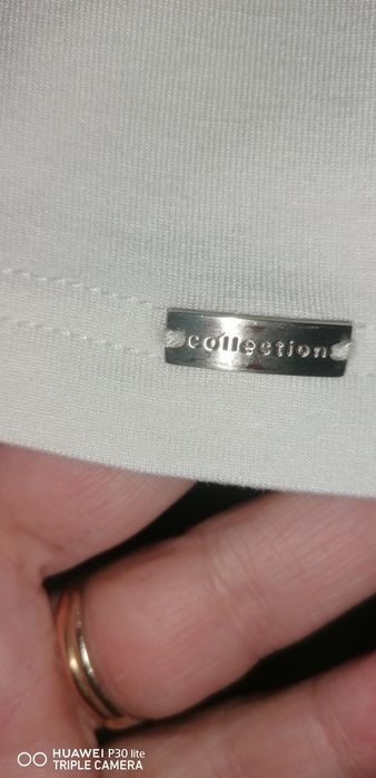 Camisola senhora branca em algodão