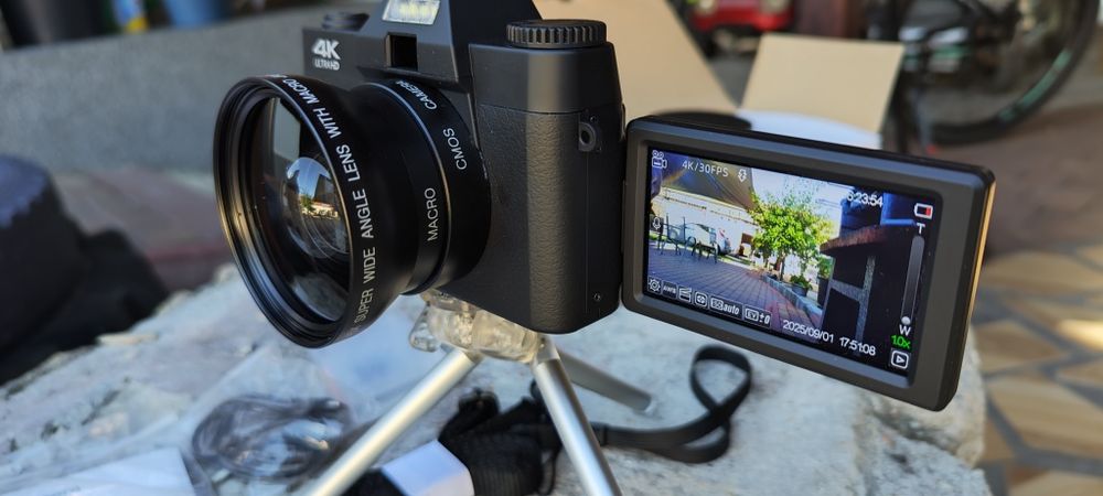 Aparat cyfrowy w jakości 4K Ultra HD