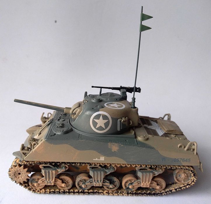 Sherman M4A3, US Army na Sicília, II guerra mundial. Ver descrição