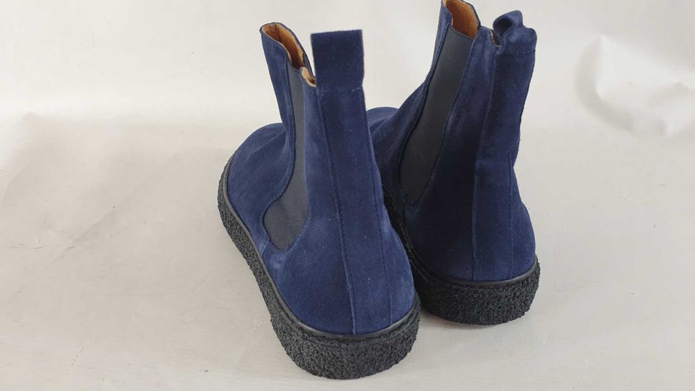 bianco BOTKI DAMSKIE SKÓRA naturalna   rozmiar   40