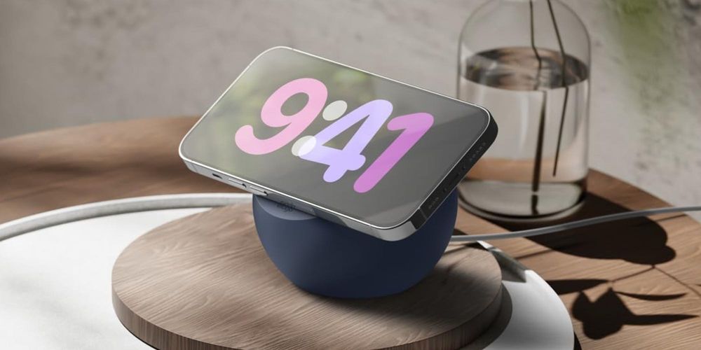 Силіконова підставка під зарядку MagSafe для iPhone док-станция