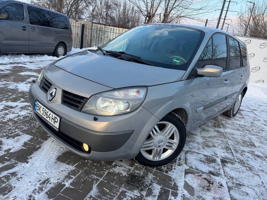 Renault Grand Scenic 2005г., 2.0 бензин на автомате. По кузову красивый, делать ничего не нужно, технически обслужен, двигатель, коробка, ходовая, все без вопросов, бережная эксплуатация, хорошая комплектация : климат, круиз, полный электропакет, электрозеркала, безключевой доступ, датчик света, дождя, парктроники, мультимедия. Чистый, ухоженный, вместительный, комбинированный салон. Отличный автомобиль для семьи, города и дальних поездок.
Авто возможно в лизинг до 5 лет, первый взнос 15%. Больше информации про авто в инстаграм bestcar, а также тик ток.
Номер ліцензії фінансової компанії "А-ФІНАНС"
(ТОВ "ФК "А-ФІНАНС") - 43064717.