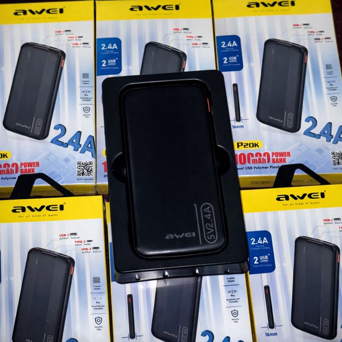 PowerBank AWEI P20K 10000mAh, 2xUSB