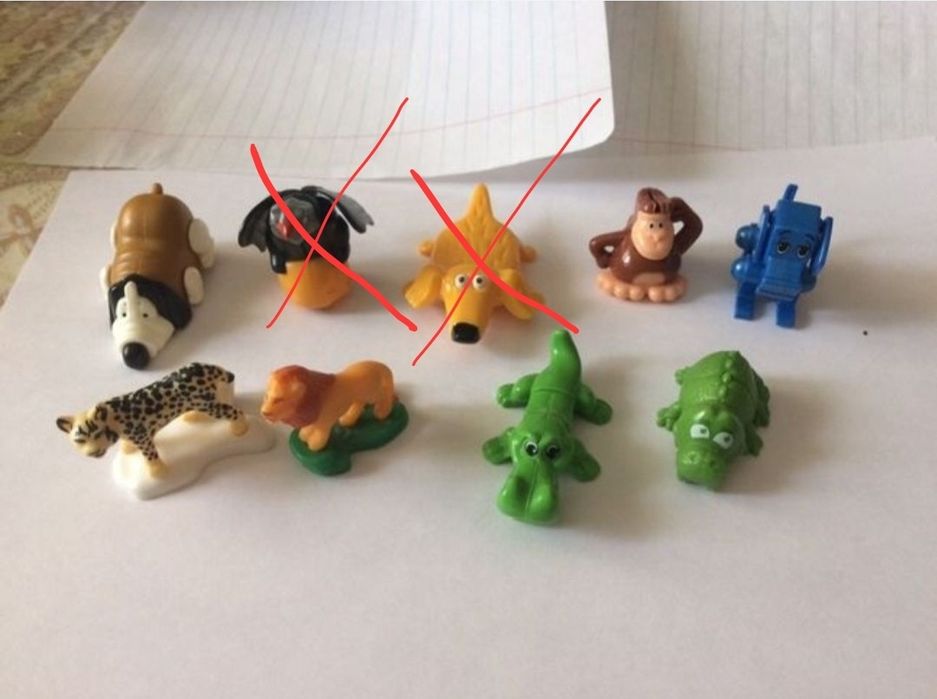 Игрушки из киндеров