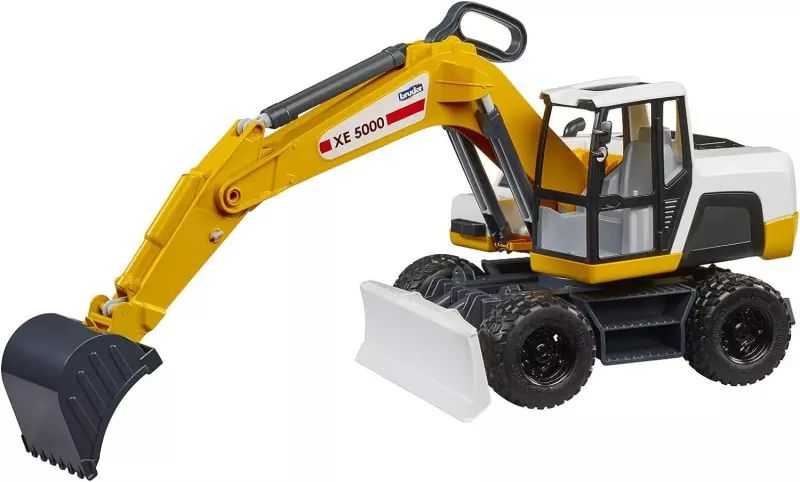 Koparka z równiarką kołowa XE 5000 ( bez licencji). Bruder