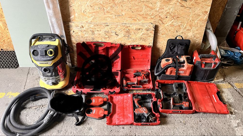 Hilti ,odkurzacz , bosch , laser , karcher