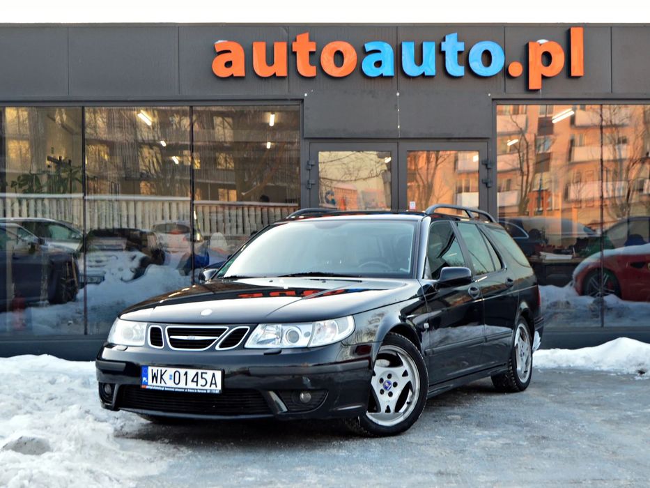 Saab 9-5 Aero, automat, nawigacja, bezwypadkowy, zadbany