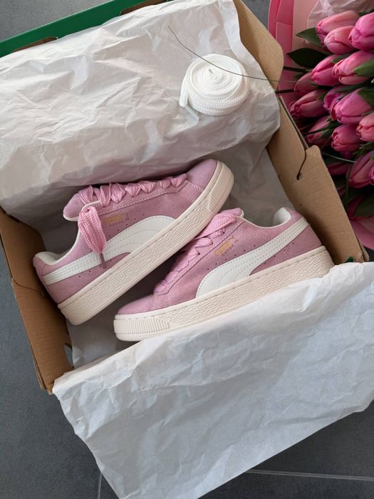!SALE! Puma Suede XL Pink/Rose 36 37 38 39 40 41 пума суеде хл рожеві