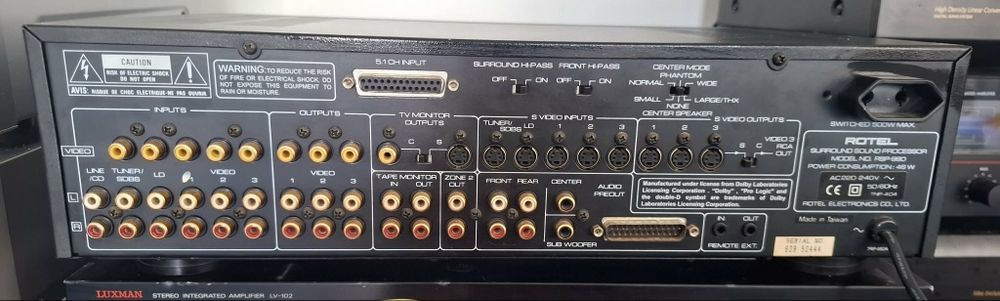 RotelRSP-980 thx