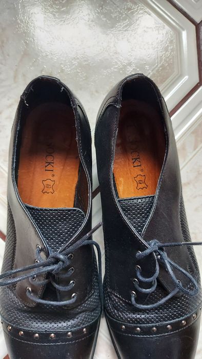 Buty  skórzane damskie  Lasocki roz. 41