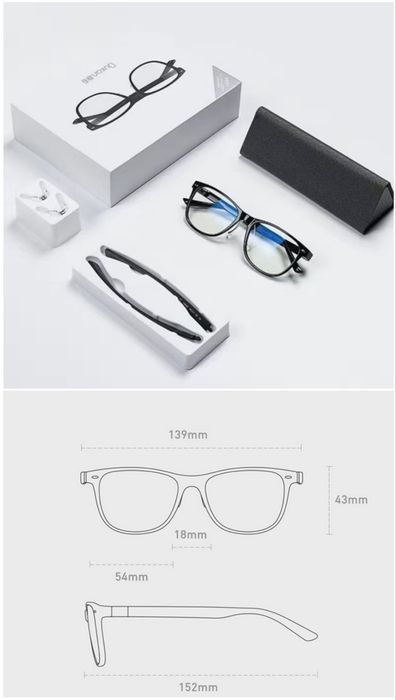 Очки Xiaomi Qukan B1/W1 компьютерные фотохромные для вождения авто