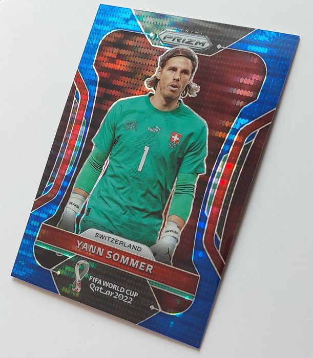 World Cup 2022 Prizm Yann Sommer #272 Breakaway Blue /49