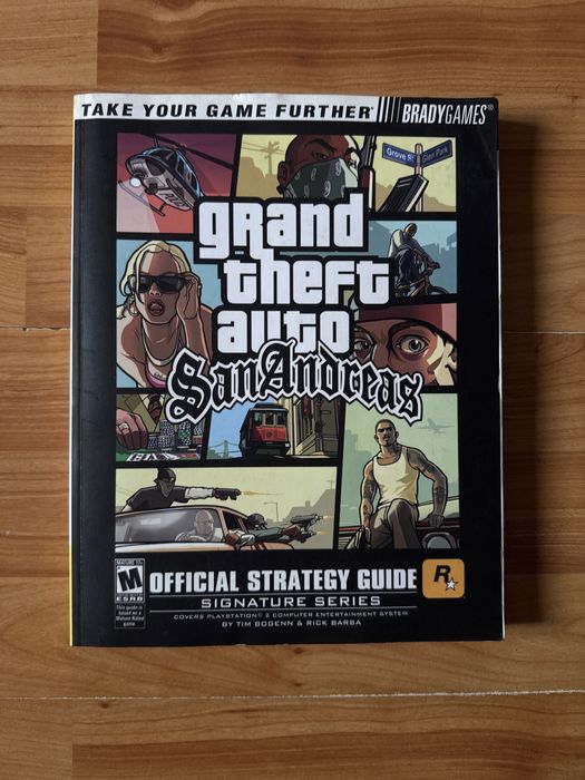 Grand Theft Auto San Andreas poradnik guide brady games