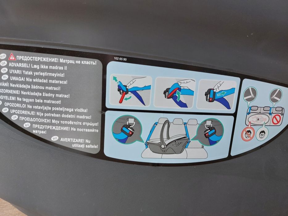 Łóżeczko samochodowe, kołyska, nosidełko BABY-SAFE SLEEPER. 0-10 kg