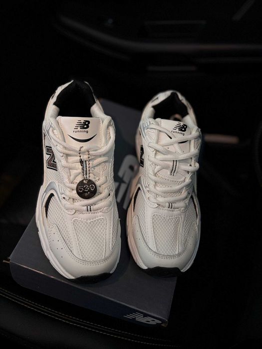 New Balance 530 White Нью беленс кросівки ТОП Якість 36-46
