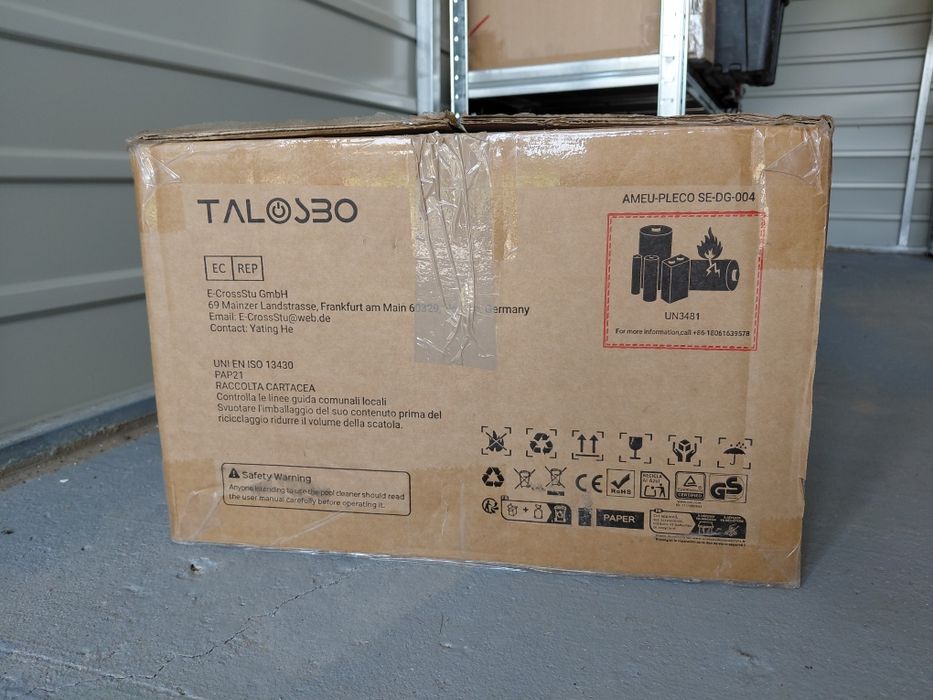 Czyścik do basenu Talosbo Pleco Se