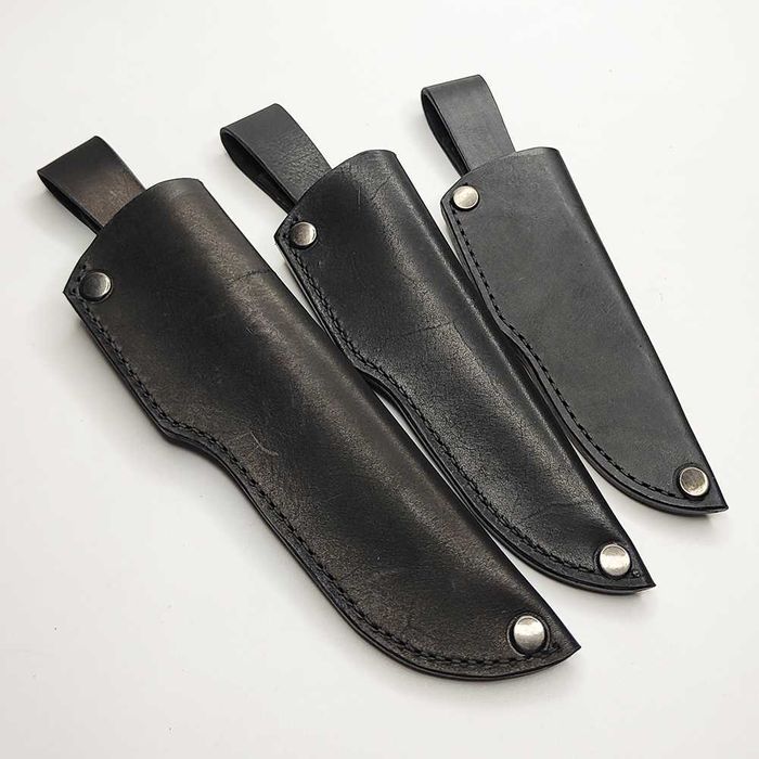 Ножны для охотничьих ножей из натуральной кожи.