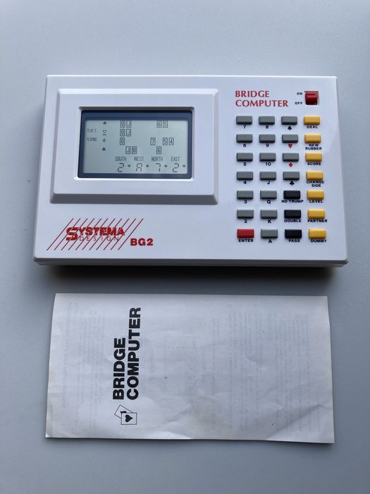 Bridge Computer BG2 retro gra w brydża