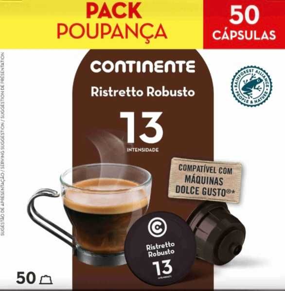 Cápsulas café robusto
