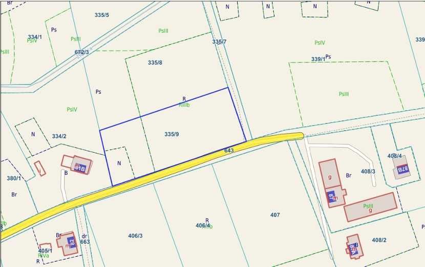 Działka rolna 2963 m² – Złotnik