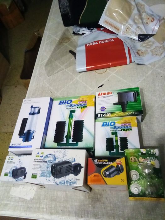 Фильтр насос до акваріума різне до акваріума