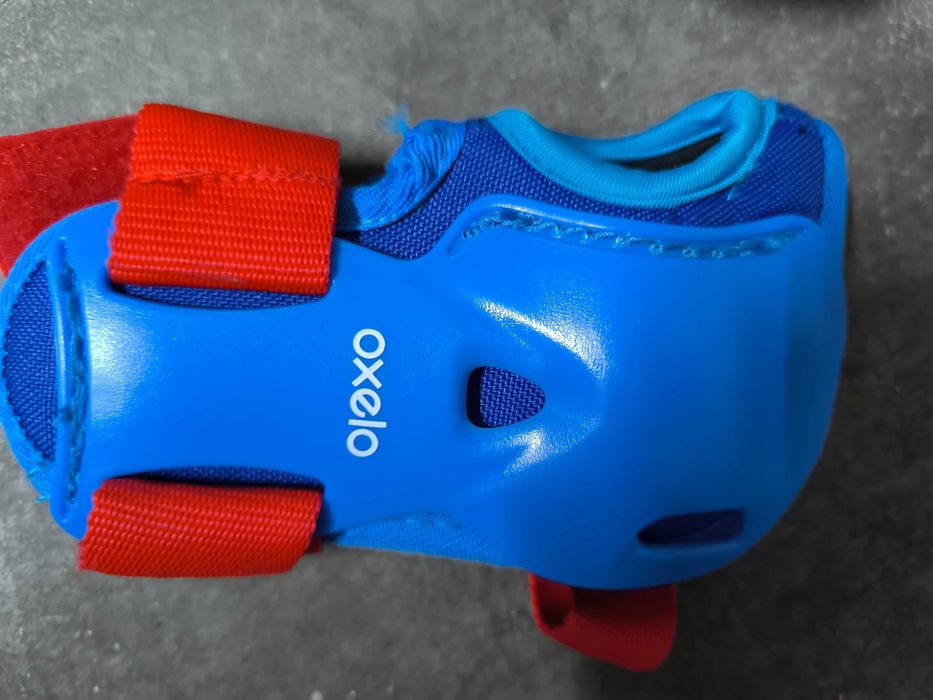 Patins em linha decatlon criança + acessórios