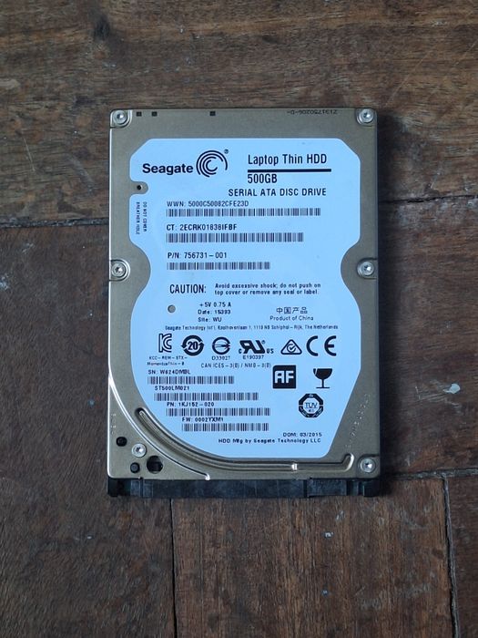 Disco HDD Interno SEAGATE Hibrido (500 GB - SATA - 7200 RPM)