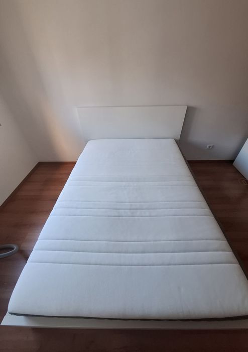 Cama completa IKEA (c/ colchão + gavetas)