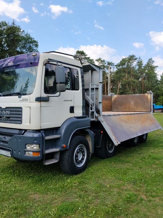 Man tga 35.430  wywrotka 8x4 hyroburta