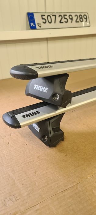 Thule WingBar Evo Poprzeczki dachowe Bagażnik dachowy Belki Wysyłka