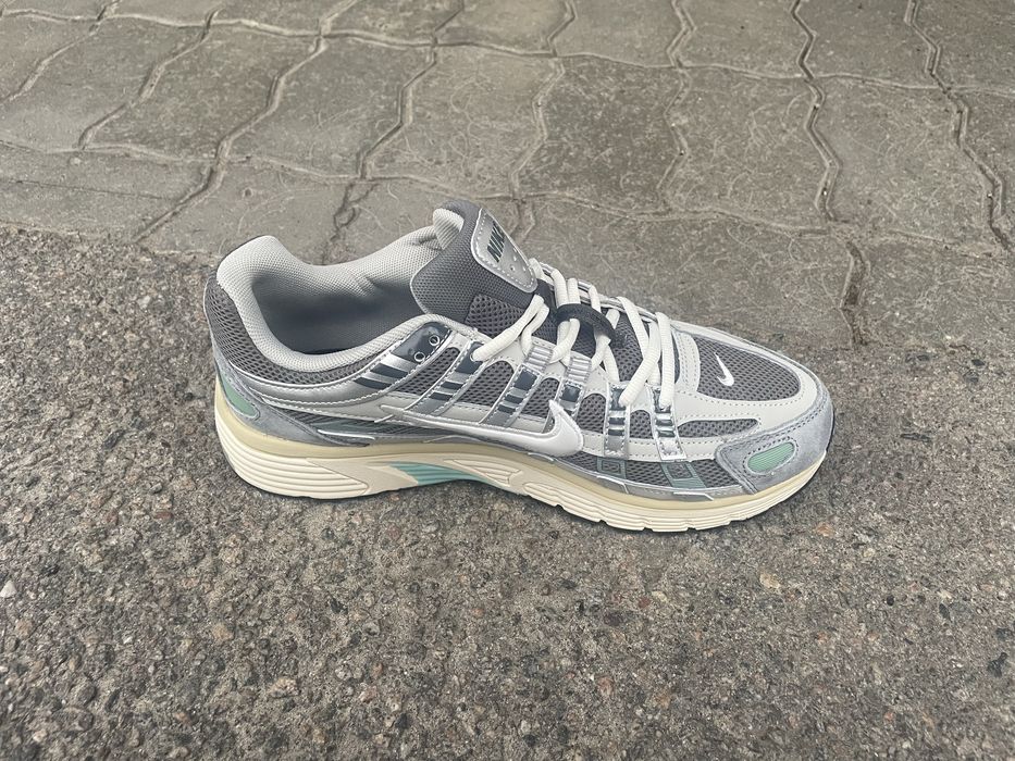 Nike P-6000 Flat Pewter Grey Light-Iron-Ore Metallic-Silver 41~45.